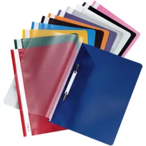 Herlitz - chemise lamelle, a4, en film pp, bleu clair couverture avant... pas cher