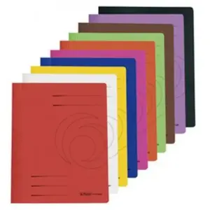 herlitz chemise à lamelles easyorga, A4, carton manille, pas cher