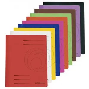herlitz chemise à lamelles easyorga, A4, carton manille, pas cher