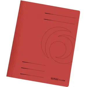 herlitz chemise à lamelles easyorga, A4, carton manille, pas cher