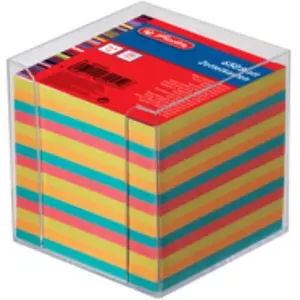 herlitz - Boîte pour bloc-notes en plastique, limpide, 650f couleur pas cher