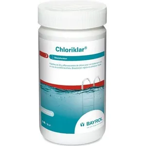 Chlore choc Chloriklar 1 kg - BayrolVendu parcdiscount