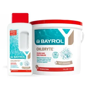 Chlore non stabilisé Bayrol Chloryte Traitement de leau 33 kg pas cher