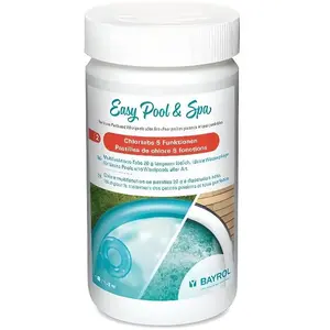 BAYROL Chlore 5 Actions Easy Pool Et Spa 1 kg en pastilles 20 g à diss...Vendu parcdiscount