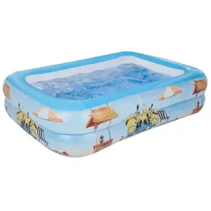 Piscine pour enfants Family 200x150x50 cm Minions pas cher
