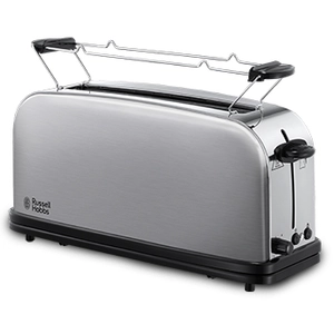 Russell Hobbs 21396-56 Adventure Long Slot - Broodrooster - Zilver pas cher