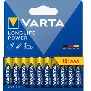VARTA Longlife Power AAA Pack 10 pas cher