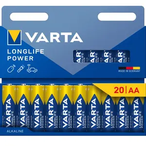 VARTA Longlife Power AA Pack 20 pas cher