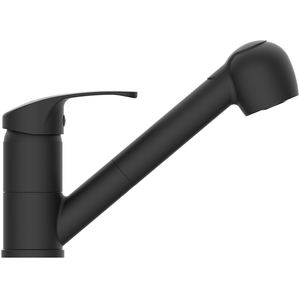 Schütte, Robinetterie de cuisine, SCHÃoeTTE Diziani Keukenkraan - Met uittrekbare vaatdouche - Mat zwart (35676)Vendu parbol