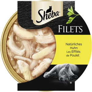Sheba Dômes Filets fins 16 x 60 g pour chat - poulet pas cher
