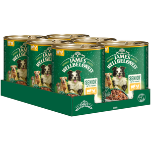 James Wellbeloved Senior Hypoallergénique agneau, poulet pour chien - 24 x 800 g pas cher