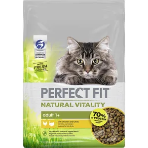 Perfect Fit Natural Vitality Adult 1+ poulet, dinde pour chat - 2,4 kg pas cher