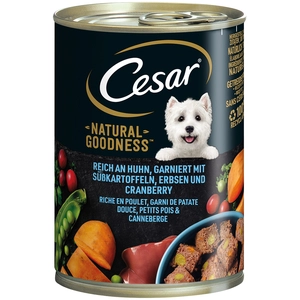 48x400g Cesar Natural Goodness poulet - Pâtée pour chienVendu parzooplus-be