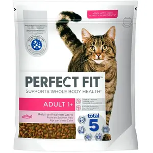 Perfect Fit Adult 1+ Riche en saumon pour chat - 1,4 kg pas cher