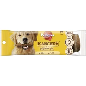 Pedigree Ranchos Rouleaux à mâcher Maxi pour chien - poulet, 80 g pas cher