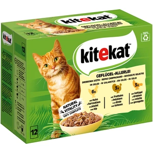Kitekat Multipack Volaille Variée 12 X 85 G pas cher