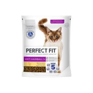 Perfect Fit Anti Hairball 1+ Riche en poulet pour chat - 750 g pas cher