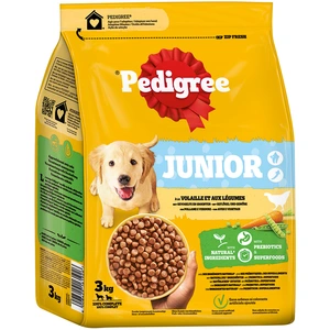 PEDIGREE Junior Croquettes à la Volaille et aux Legumes pour Chiot 3kg pas cher
