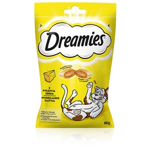 Comparateur de prix : Dreamies 60g Catisfactions, fromage - Friandises pour chat