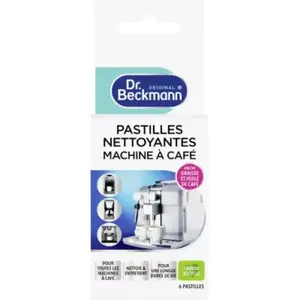 Pastille DR BECKMANN en pastille pour machine à café 6 tabs pas cher