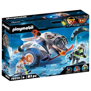Playmobil 70231 - Véhicule Des Neiges De La Spy Team pas cher