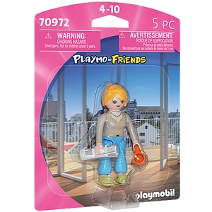 Comparateur de prix : Playmobil Playmo-Friends 70972 Jeune femme et journal