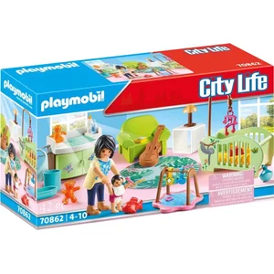 Chambre de bébé - PLAYMOBIL - 70862 - 42 pièces - Intérieur - Mixte pas cher