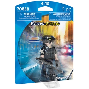 PLAYMOBIL Playmo-Friends Politieagent - 70858 pas cher
