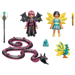Comparateur de prix : Playmobil Ayuma 70803 Crystal Fairy et Bat Fairy avec animaux