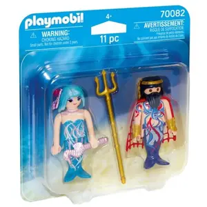 Playmobil 70082 Roi des mers et sirène pas cher