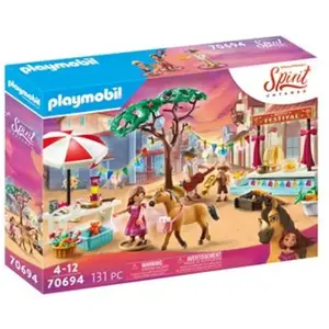 Playmobil Spirit Au galop en toute liberté 70694 Festival de Miradero pas cher