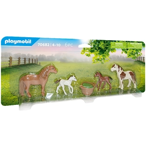 PLAYMOBIL Country Pony's met veulens - 70682 pas cher