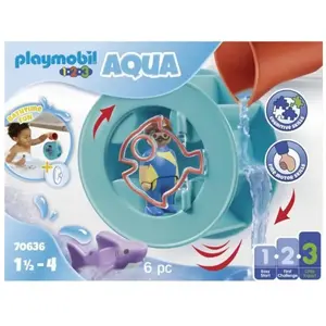 Playmobil 70636 Roue aquatique avec bébé requin pas cher