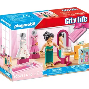 Playmobil City Life 70677 Set cadeau Boutique de mode pas cher