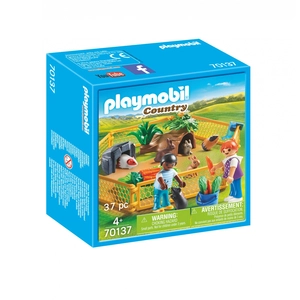 PLAYMOBIL Country Kinderen met kleine dieren - 70137 pas cher