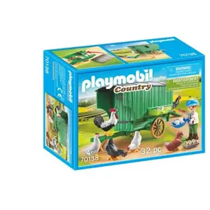 Playmobil Country 70138 Enfant et poulailler pas cher