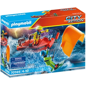 Comparateur de prix : Playmobil Playmobil City Action 70144 - Secouriste Et Kitesurfer