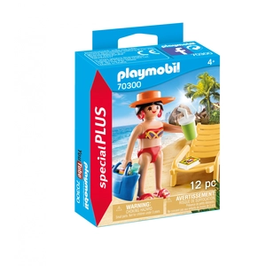Playmobil Le camping 70300 Vacancière avec transat pas cher