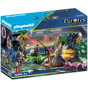 PLAYMOBIL Pirates Piraten op schattenjacht - 70414 pas cher