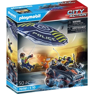 Playmobil City Action 70781 Parachutiste quad bandits pas cher