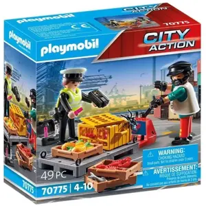 Playmobil Playmobil 70775 - Ouvrier Et Douanière pas cher