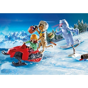 Playmobil 70706 Scooby Doo avec abominable spectre des neiges pas cher