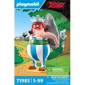 PLAYMOBIL 71983 Obélix et son ménhir, Astérix, Personnages de la BD, Dès 5 ans pas cher