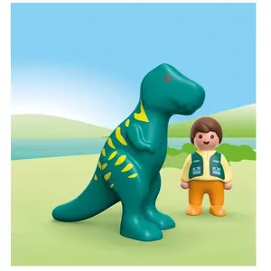 Playmobil Playmobil Junior 71892 - Garçon Et Dinosaure pas cher