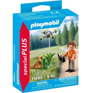 Playmobil 71880 Rehkitz-Rettung mit Drohne (71880) pas cher