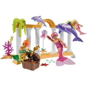 Comparateur de prix : Playmobil 71861 Trésor des sirènes avec des dauphins, Promo Packs