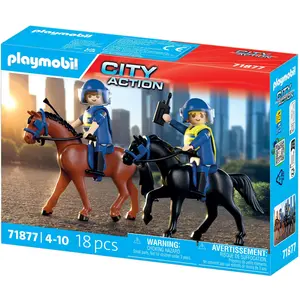 Playmobil 71877 Polizeireiterstaffel (71877) pas cher