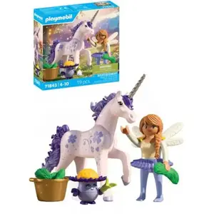 Playmobil Licorne Lavande Avec Fee (71843, Playmobil Princess Magic) pas cher