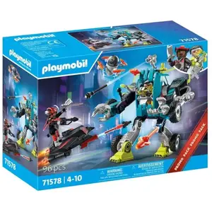 Comparateur de prix : PLAYMOBIL Top Agents PROMO Robot vs. vlieger - 71578