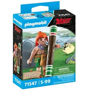 PLAYMOBIL 71547 Mac Oloch, Astérix, Personnages de la BD, Dès 5 ans pas cher